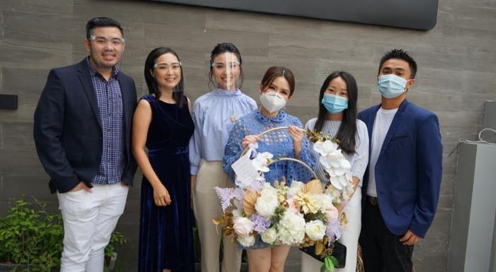 Pembukaan klinik Dermapro di kawasan Tanjung Duren, Jakarta Barat.