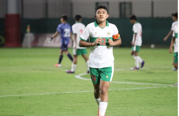 Kapten timnas U-16 Indonesia, Marcell Januar Putra