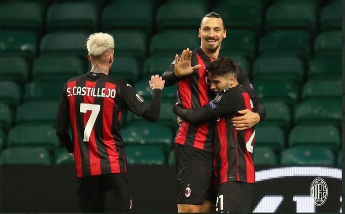 AC Milan membuka perjalanan di Liga Europa 2020-2021 dengan kemenangan 3-1 atas Celtic, Kamis (22/10/2020) di Celtic Park, Glasgow.