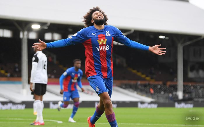 Pemain Keturunan Indonesia, Jairo Riedewald mencetak gol debut saat Crystal Palace menang 2-1 atas Fulham di Craven Cottage dalam laga pekan ke-6 Liga Inggris, Sabtu (24/10/2020). 