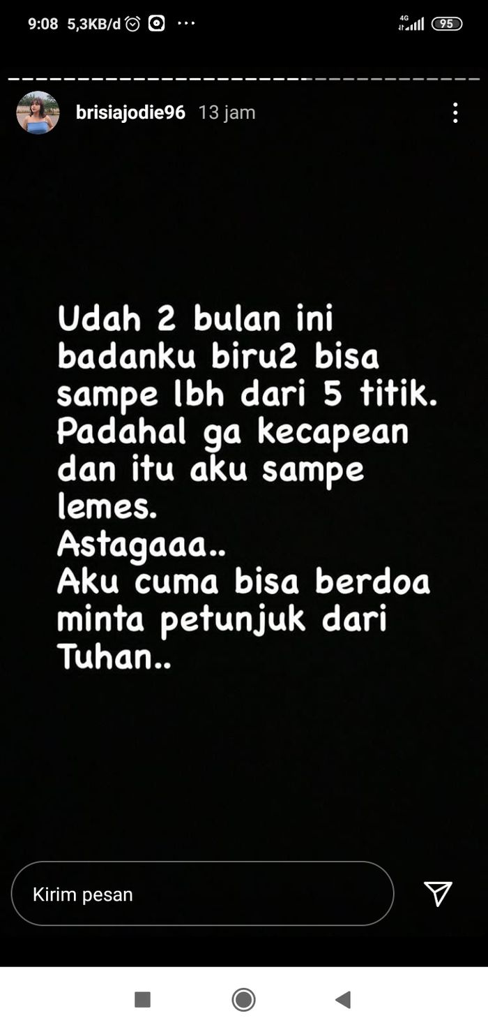 Brisia Jodie alami teror mistis.