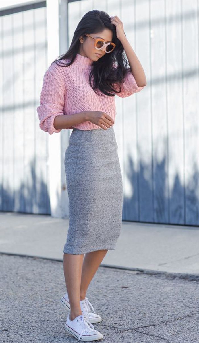 Pencil skirt