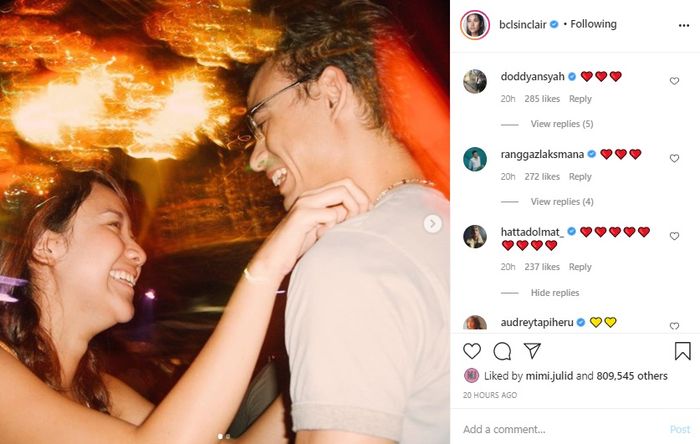 Unggahan Bunga Citra Lestari saat rayakan ulang tahun pernikahan tanpa Ashraf Sinclair buat netizen ikut sedih.