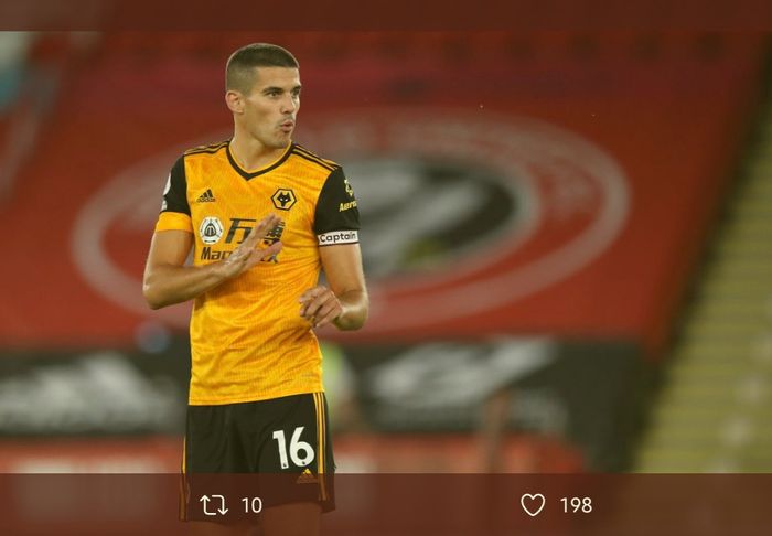 Bek Wolverhampton Wanderers, Conor Coady, dikabarkan diminati Liverpool.