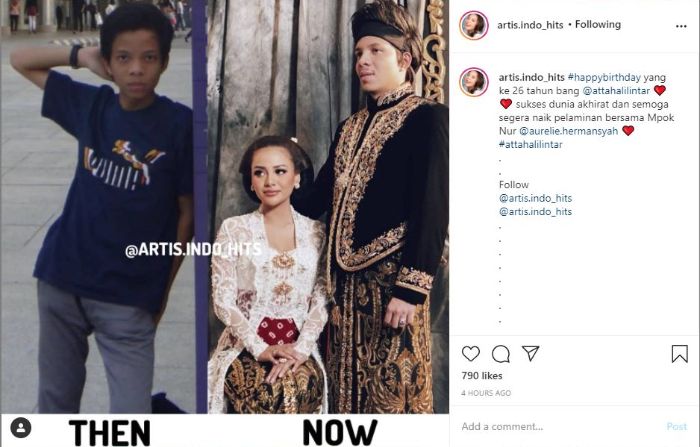 Penampilan Atta Halilintar dulu dan sekarang