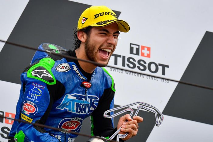 Pembalap Moto2 tim Italtrans, Enea Bastianini