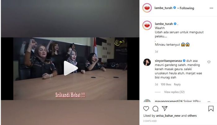 Ibu-ibu komunitas Srikandi tuntu Gisel segera ditetapkan jadi tersangka