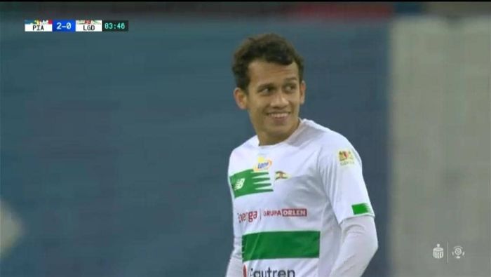 Egy Maulana Vikri bermain selama 7 menit saat Lechia Gdansk tumbang 0-2 dari Piast Gliwice di Stadion Miejski dalam laga pekan ke-10 Ekstraklasa, Senin (23/11/2020) atau Selasa dini hari WIB. 