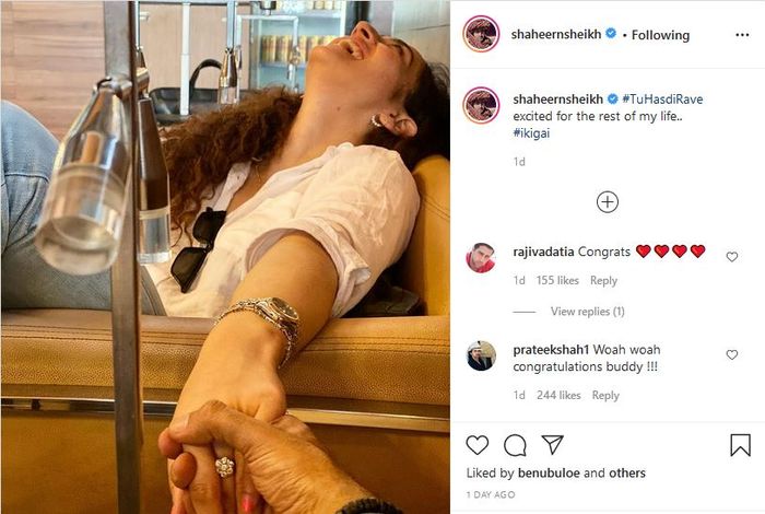 Shaheer Sheikh lamar kekasihnya