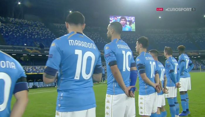 Napoli Vs HNK Rijeka di Stadion San Paulo dalam laga keempat Liga Europa grup F, Kamis (26/11/2020) atau dini hari WIB.