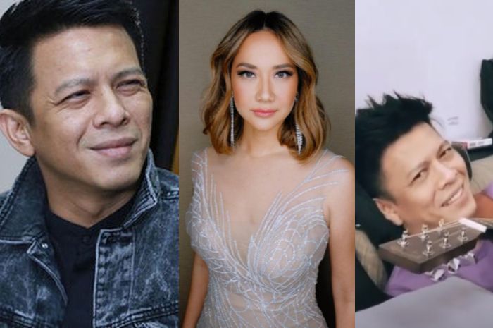 Perlahan bangkit usai ditinggal pergi Ashraf Sinclair, tengok senyum lebar Bunga Citra Lestari saat manggung hingga habiskan momen seru di ruang tunggu bareng Ariel NOAH.  