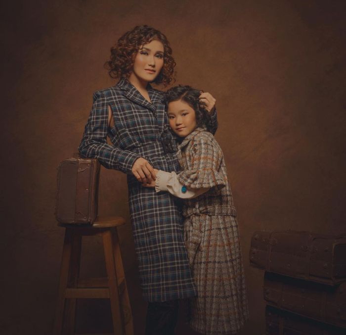 Ayu Ting Ting dan Bilqis Khumairah Razak 