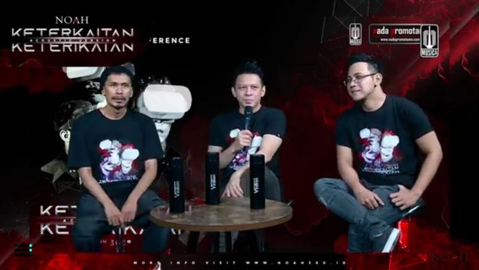 band NOAH saat dikutip Grid.ID melalui Live Zoom, Rabu (2/12/2020).