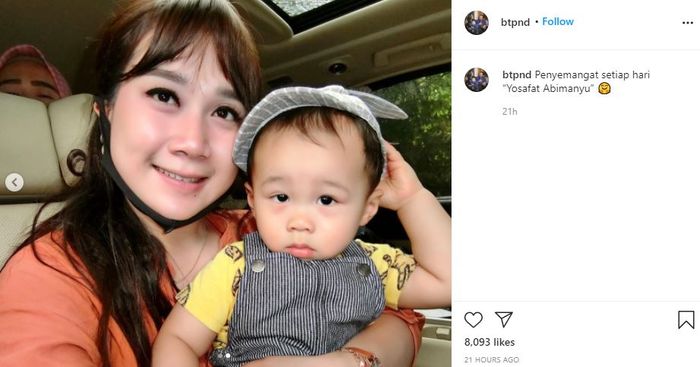 Puput Nastiti Devi terlihat makin bahagia dan glowing