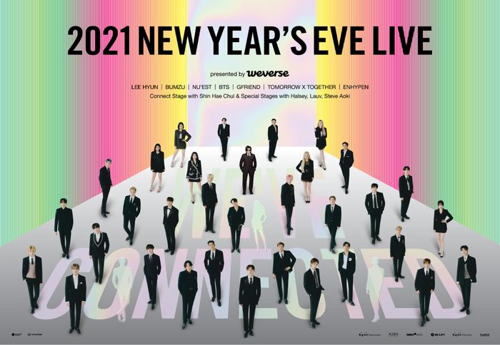 Lineup artis BigHit Labels 2021 NEW YEAR&rsquo;S EVE LIVE.