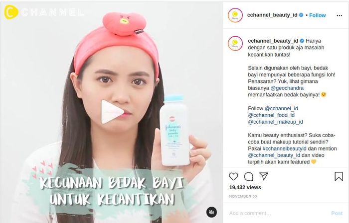 Foto1, (Mulai dari mengurangi minyak berlebih di wajah hingga masker, inilah kegunaan bedak bayi untuk kecantikan yang tak banyak diketahui.