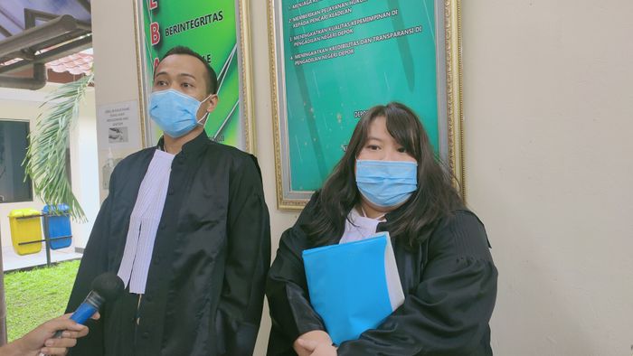 Kuasa hukum Catherine Wilson, Verna Wahona, saat ditemui di Pengadilan Negeri Depok, Selasa (15/12/2020)