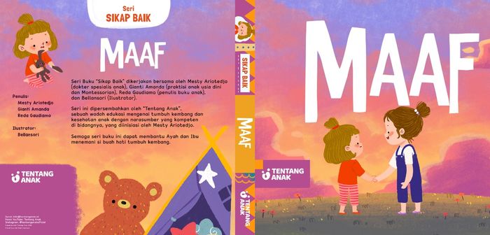 Dr. Mesty Ariotedjo, Sp.A, meluncurkan dua buku pertama dari buku seri Sikap Baik berjudul &lsquo;Terima Kasih&rsquo; dan &lsquo;Maaf&rsquo;.