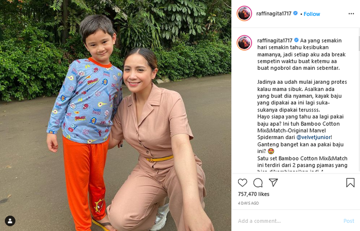 Nagita Slavina dan Rafathar