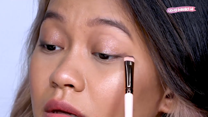 Faded eyeliner