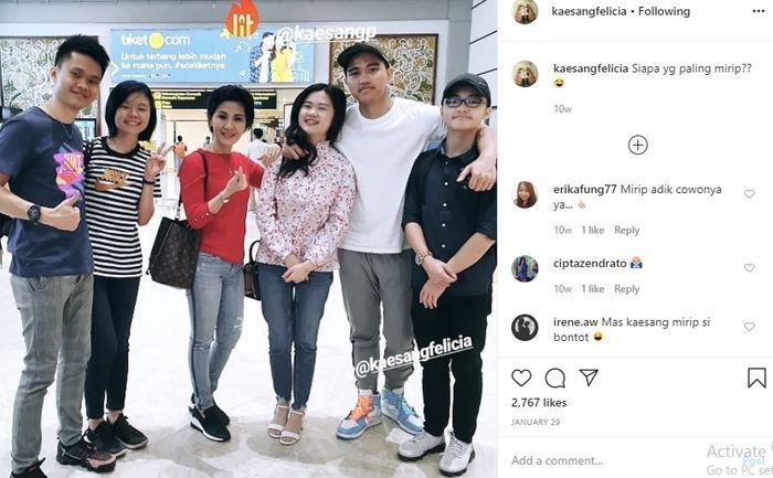 felicia tissue dan ibu