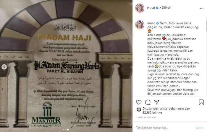 Postingan Inul Daratista