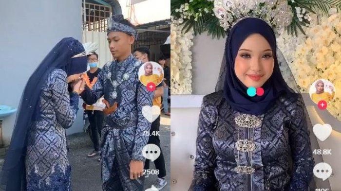 Viral pengantin nikah muda. 