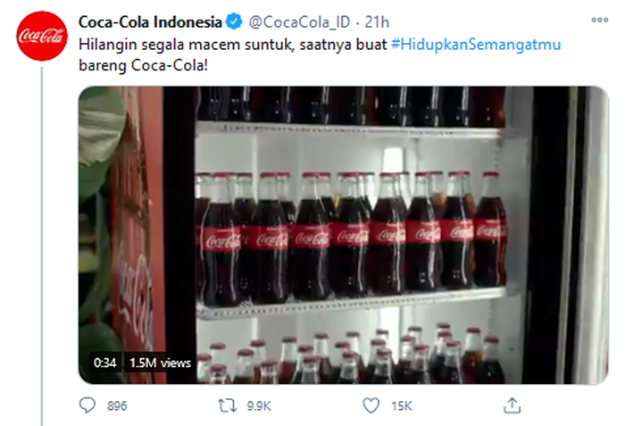  Iklan Coca-Cola Indonesia.