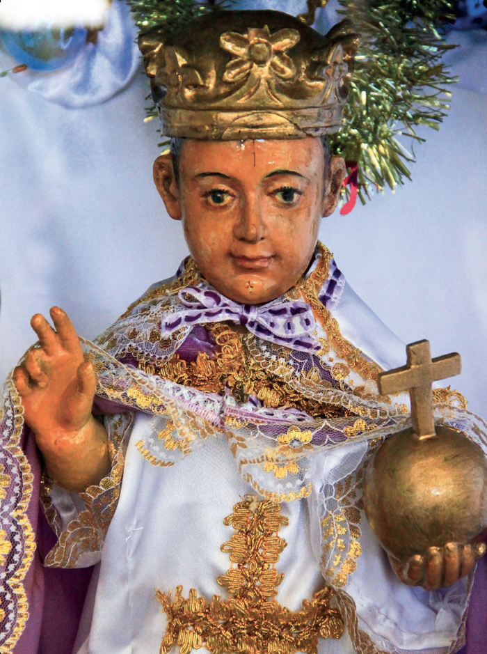 Menino, patung kanak-kanak Yesus yang dihadiahkan Raja Malaka kepada Don Alesu.
