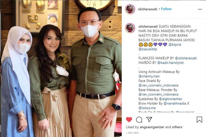 Ahok dan Puput tampil kompak saat rayakan ulang tahun Yosafat