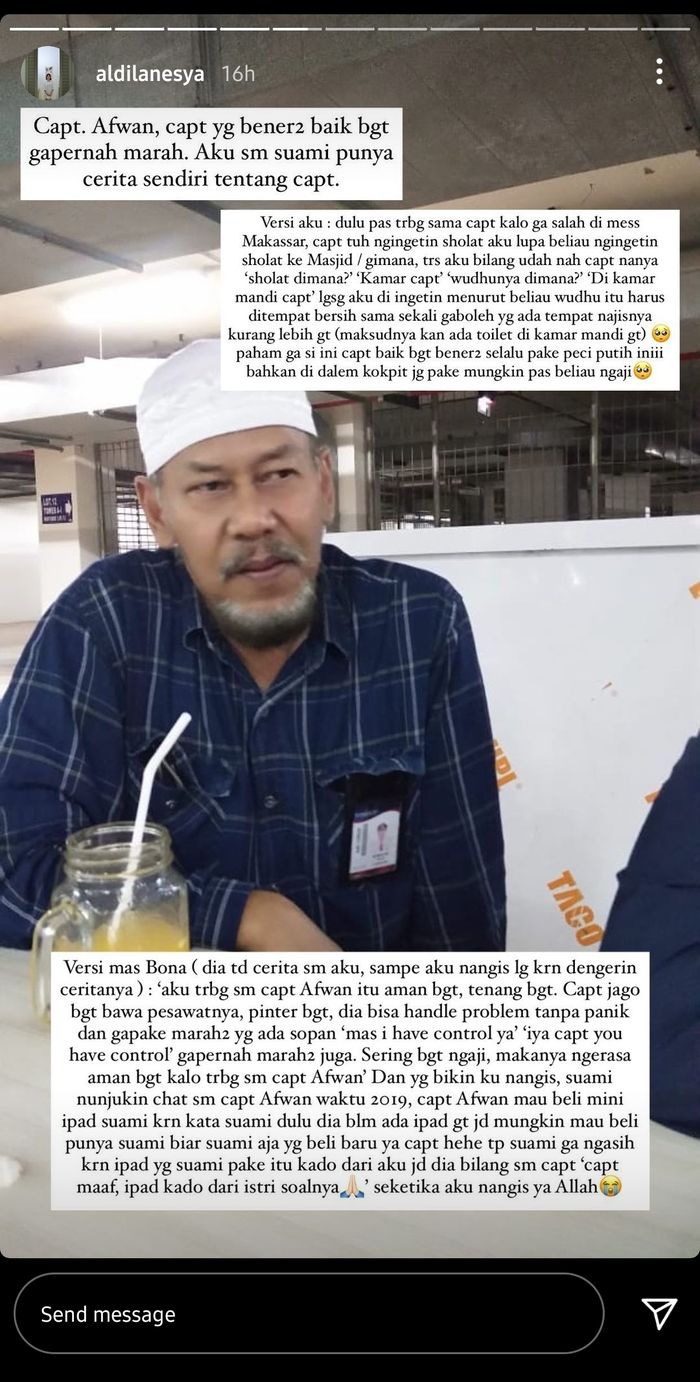 Postingan Aldila Nesya