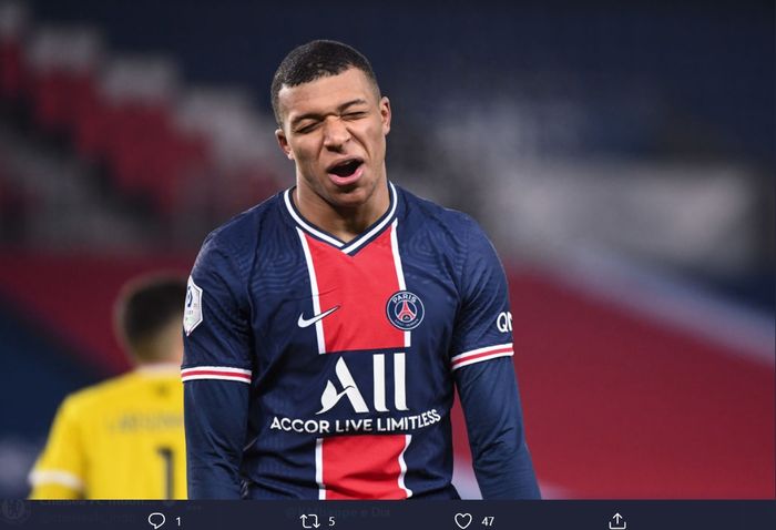 Penyerang Paris Saint-Germain (PSG), Kylian Mbappe, menjadi target utama Real Madrid pada bursa transfer musim panas 2021.