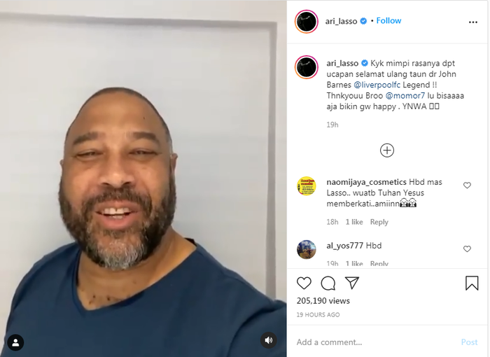 Unggahan Ari Lasso