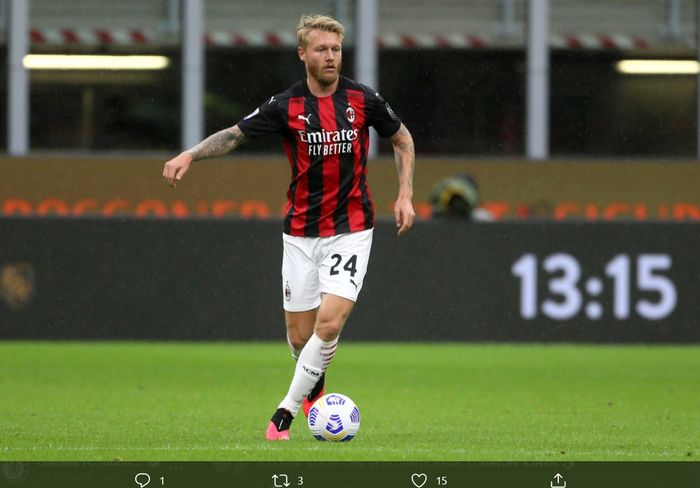 Bek veteran milik AC Milan, Simon Kjaer, dikabarkan siap turun menghadapi Atalanta pada akhir pekan ini.