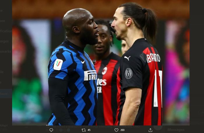 Duel antara Zlatan Ibrahimovic dan Romelu Lukaku yang terjadi dalam laga Derbi Milan merupakan wujud dari dendam masa lalu antara kedua pemain.