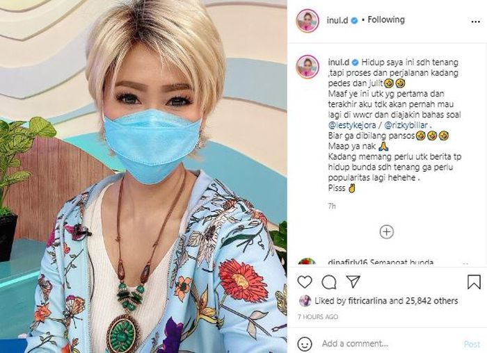 Postingan Inul Daratista