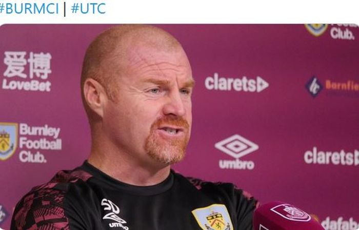 Pelatih Burnley, Sean Dyche.