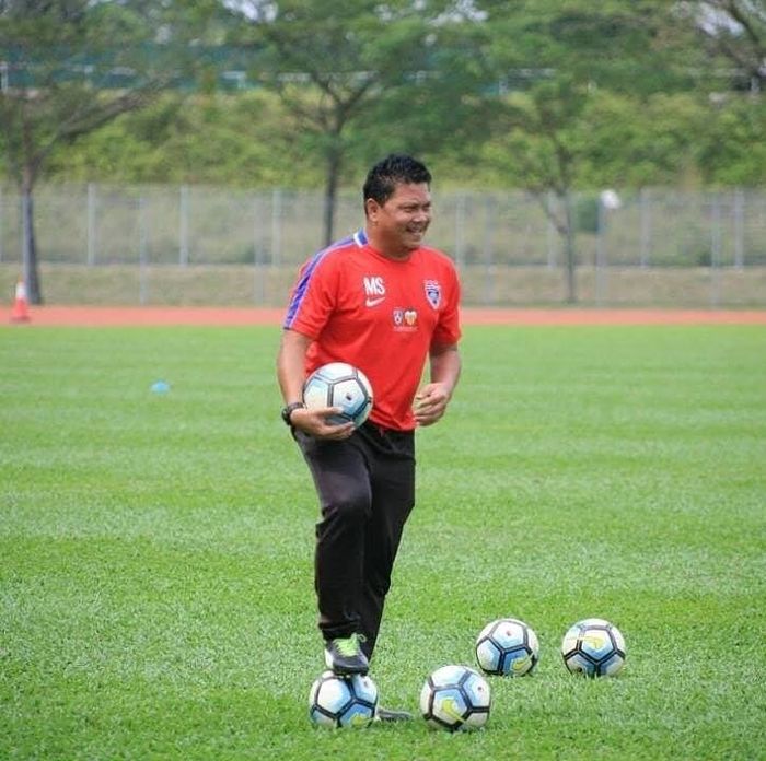 Mohamad Shaipul, eks pelatih SSB Malaysia Frenz United yang turut berjasa dalam karier Bagus Kahfi dan Bagas Kaffa.