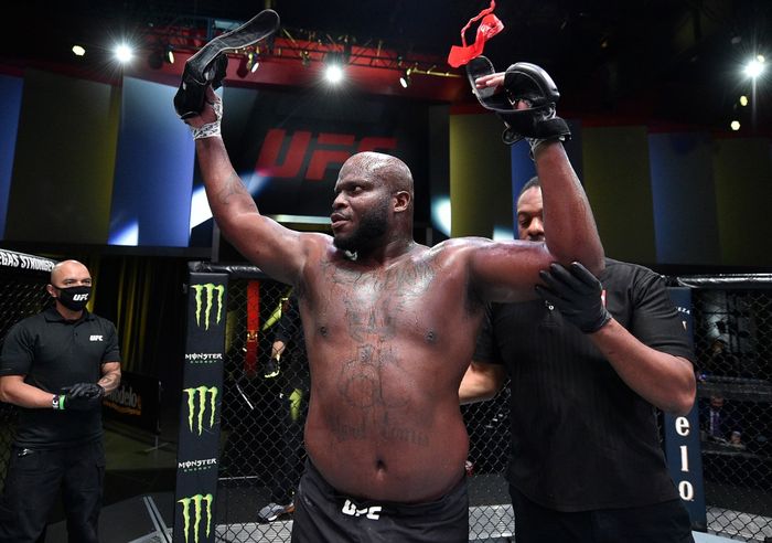 Petarung kelas berat UFC, Derrick Lewis.