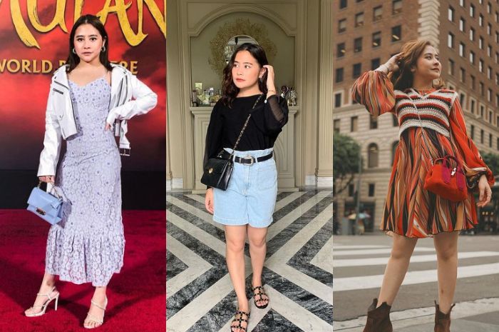 Penampilan modis Prilly Latuconsina dengan berbagai fashion style