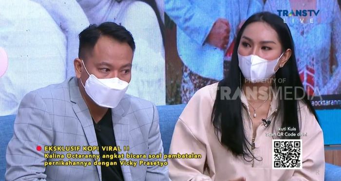 Vicky Prasetyo dan Kalina Ocktaranny.