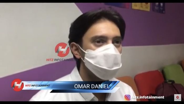 Omar Daniel menjawab isu kedekatannya dengan Celine Evangelista