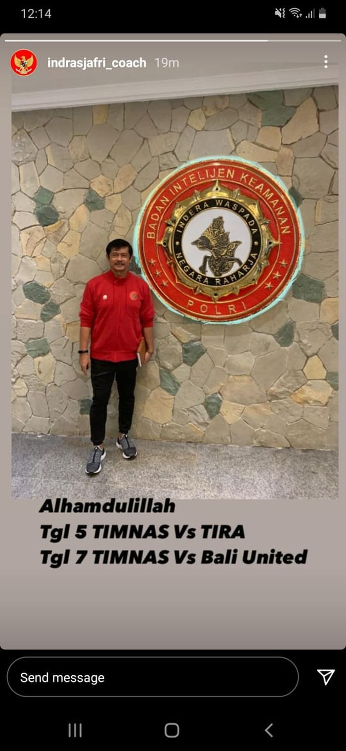 Indra Sjafri update jadwal terbaru timnas U-22 Indonesia