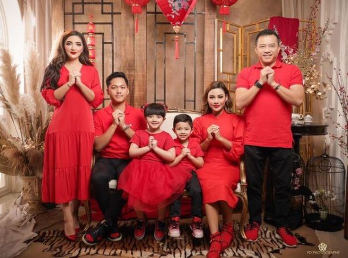 Keluarga Ashanty dan Anang Hermansyah