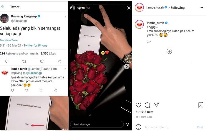 Unggahan Lambe Turah soal kekasih baru Kaesang Pangarep