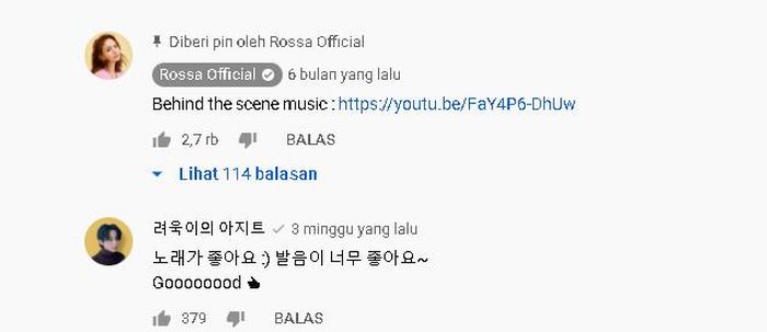 Rossa dipuji habis-habisan sama Ryeowook Super Junior. 