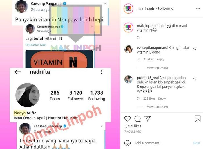 Cuitan Kaesang Pangarep yang jadi buah bibir