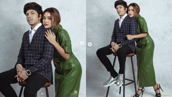 Kolase Foto Prewedding Atta Halilintar dan Aurel Hermansyah