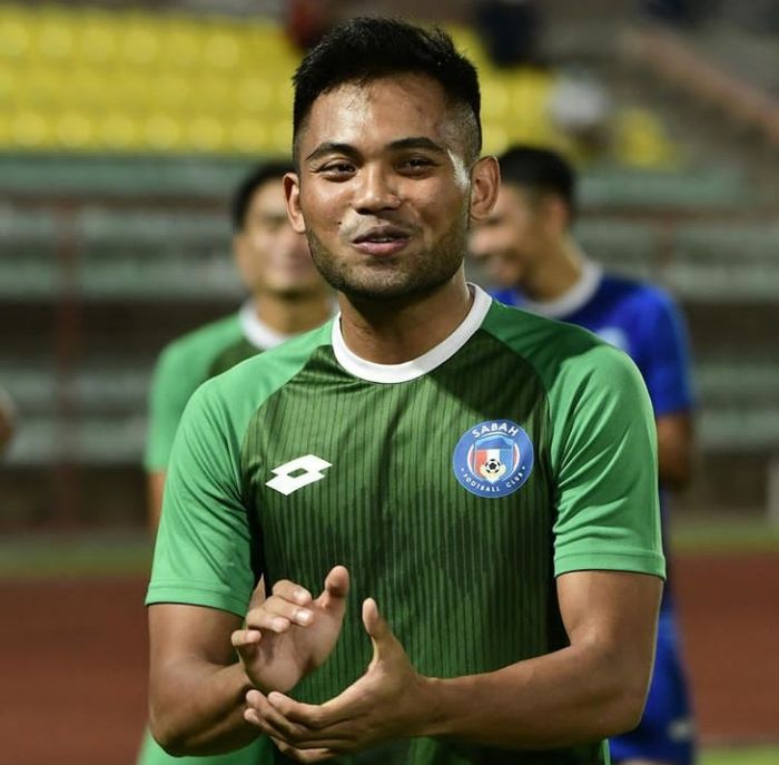 Saddil Ramdani sedang menjalani latihan bersama Sabah FC