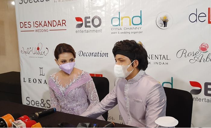 Aurel Hermansyah dan Atta Halilintar saat ditemui Grid.ID di kawasan Pondok Indah, aJakarta Selatan, Sabtu (13/3/2021).